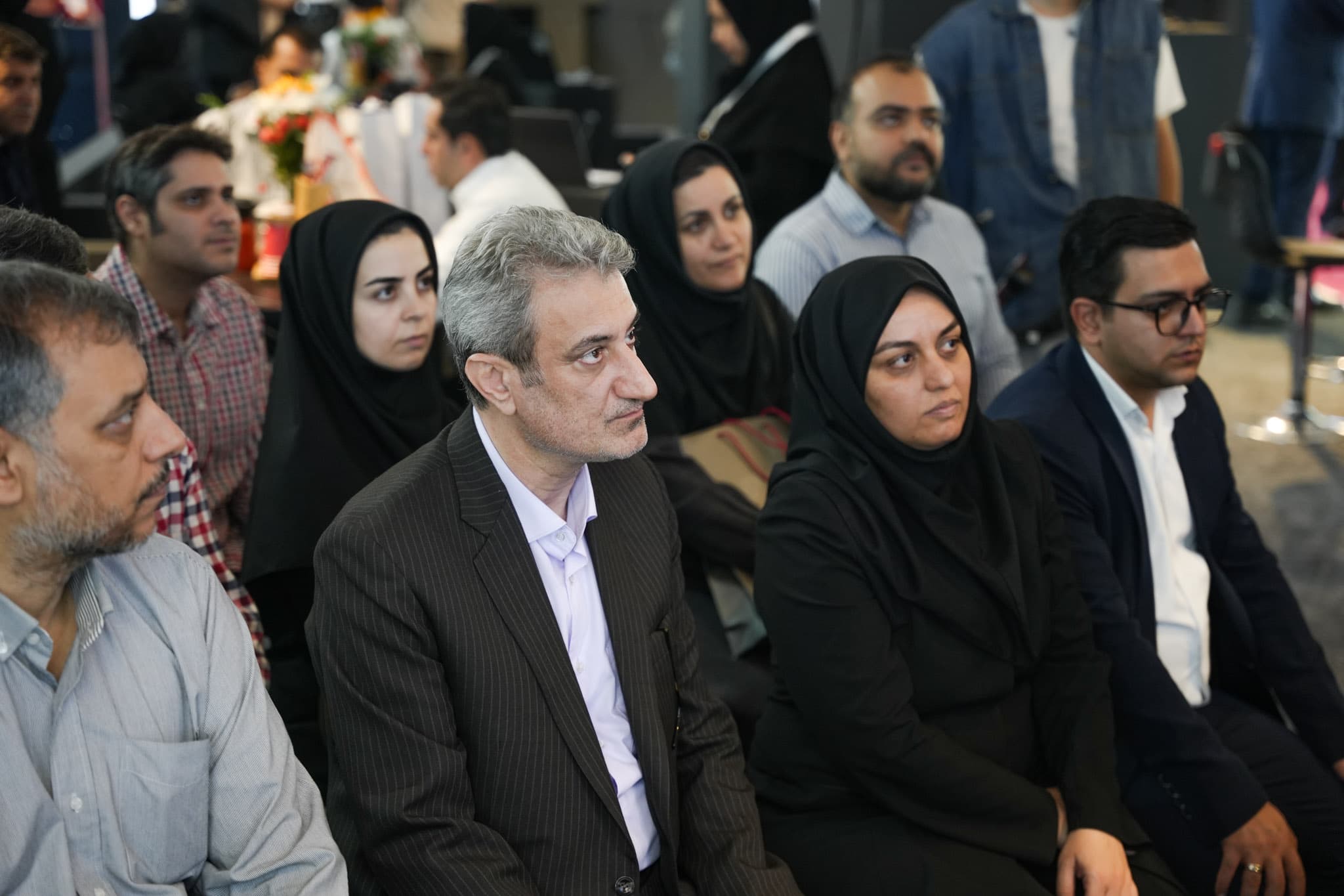Visit by Dr. Norouz Zadeh, Head of the AFTA Strategic Management Center, to the Amnpardaz booth at ELECOMP 29
